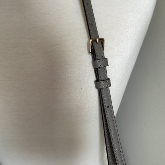 Kate Spade Bag Laurel Way Greer Crossbody grey medium size - Picture 11 of 13